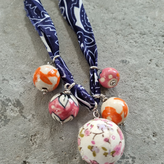Ketting bandana keramiek aardewerk