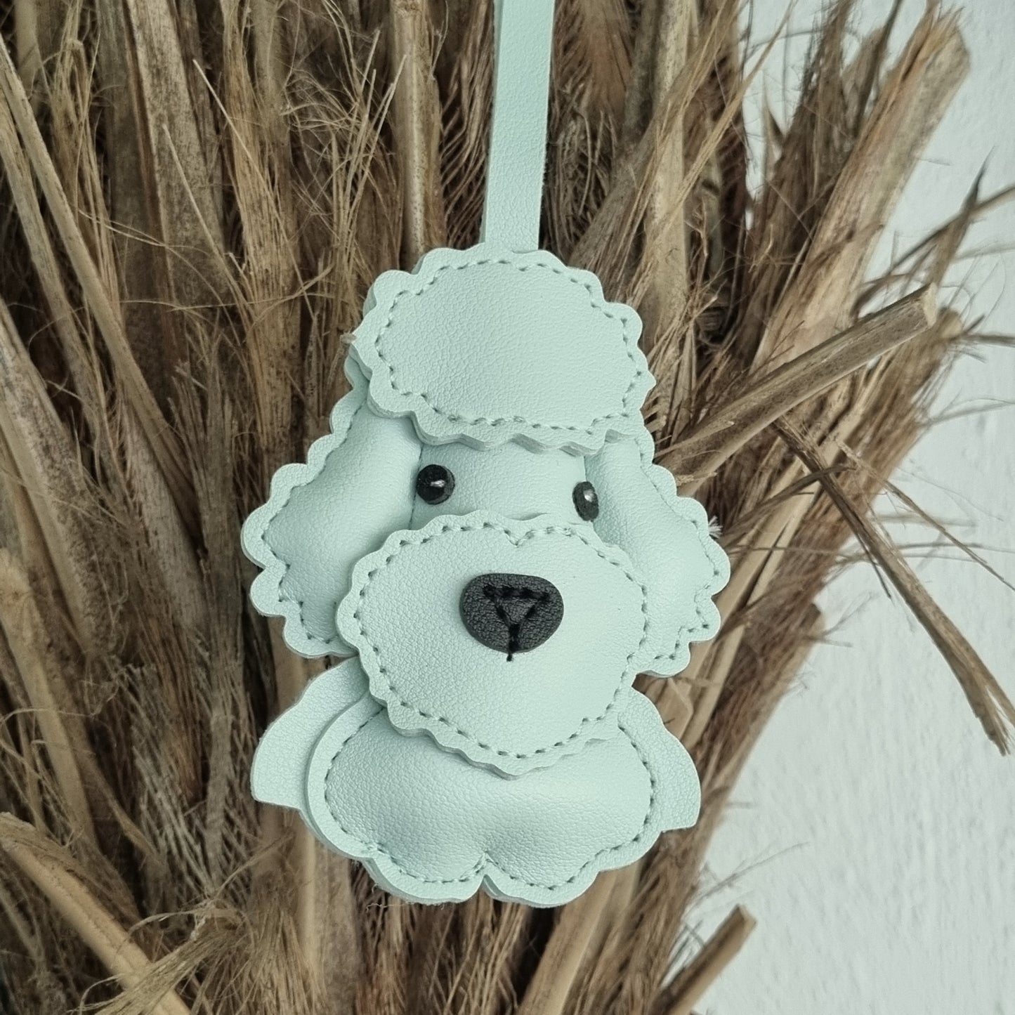 Tashanger poedel mint/blauw