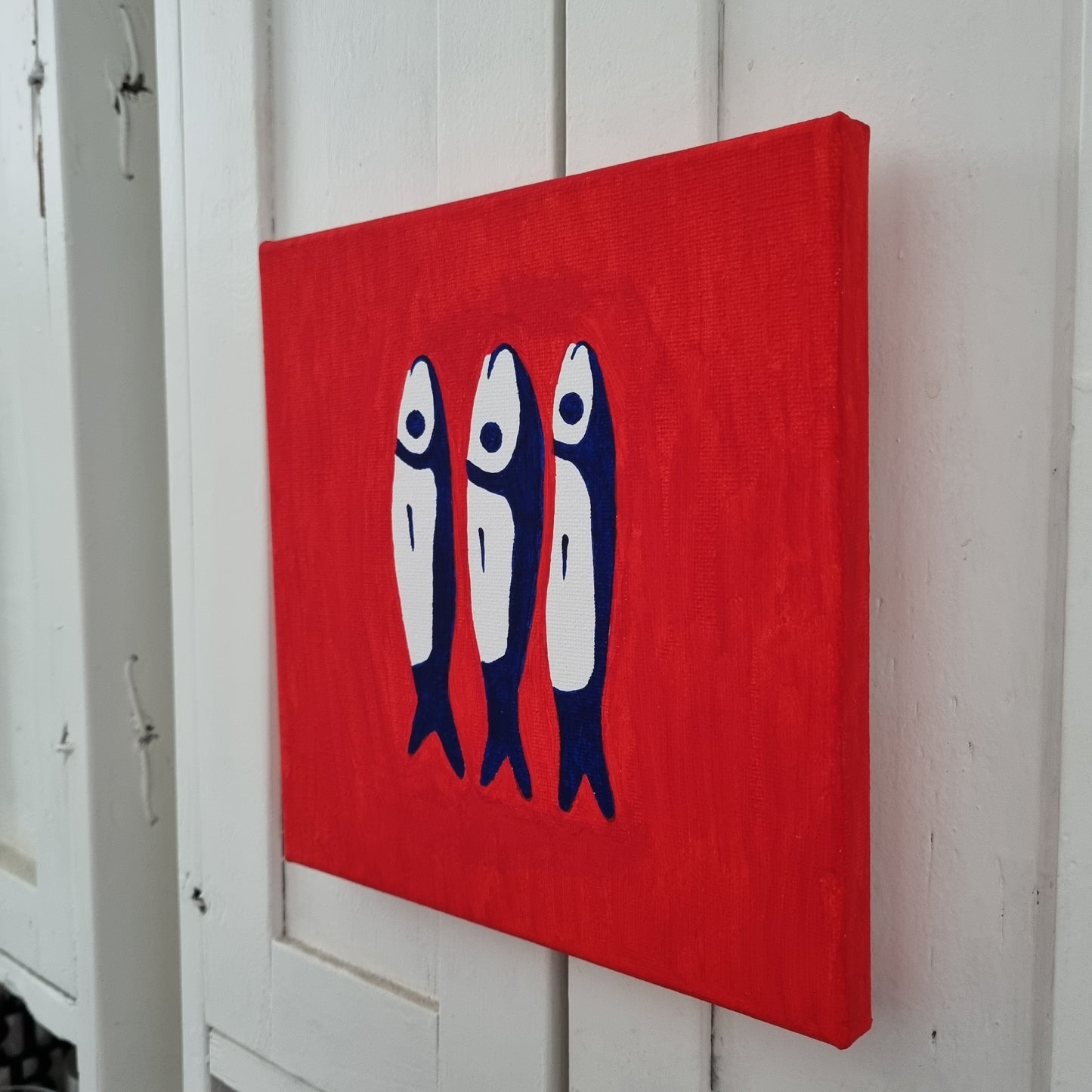 Schilderij Sardines