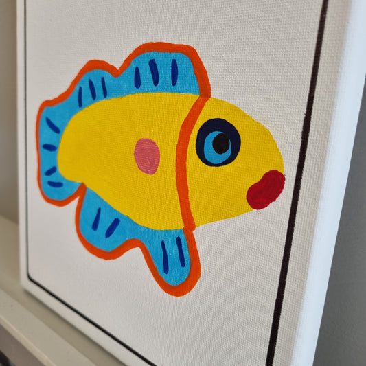 Schilderij Poisson Colloré