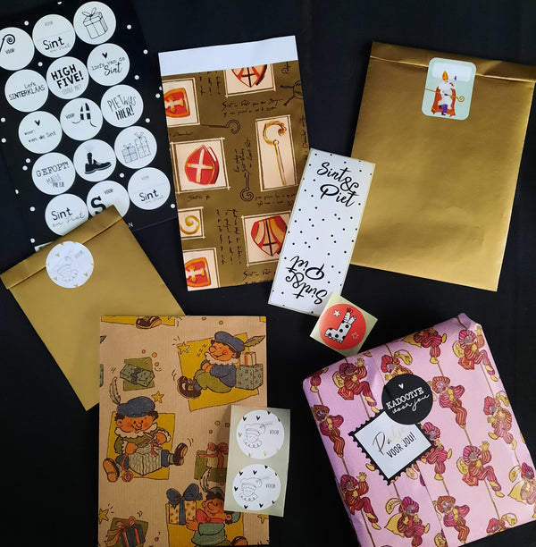 Nostalgisch sinterklaaspapier