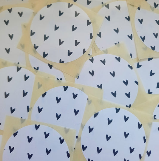 Sticker hartjes