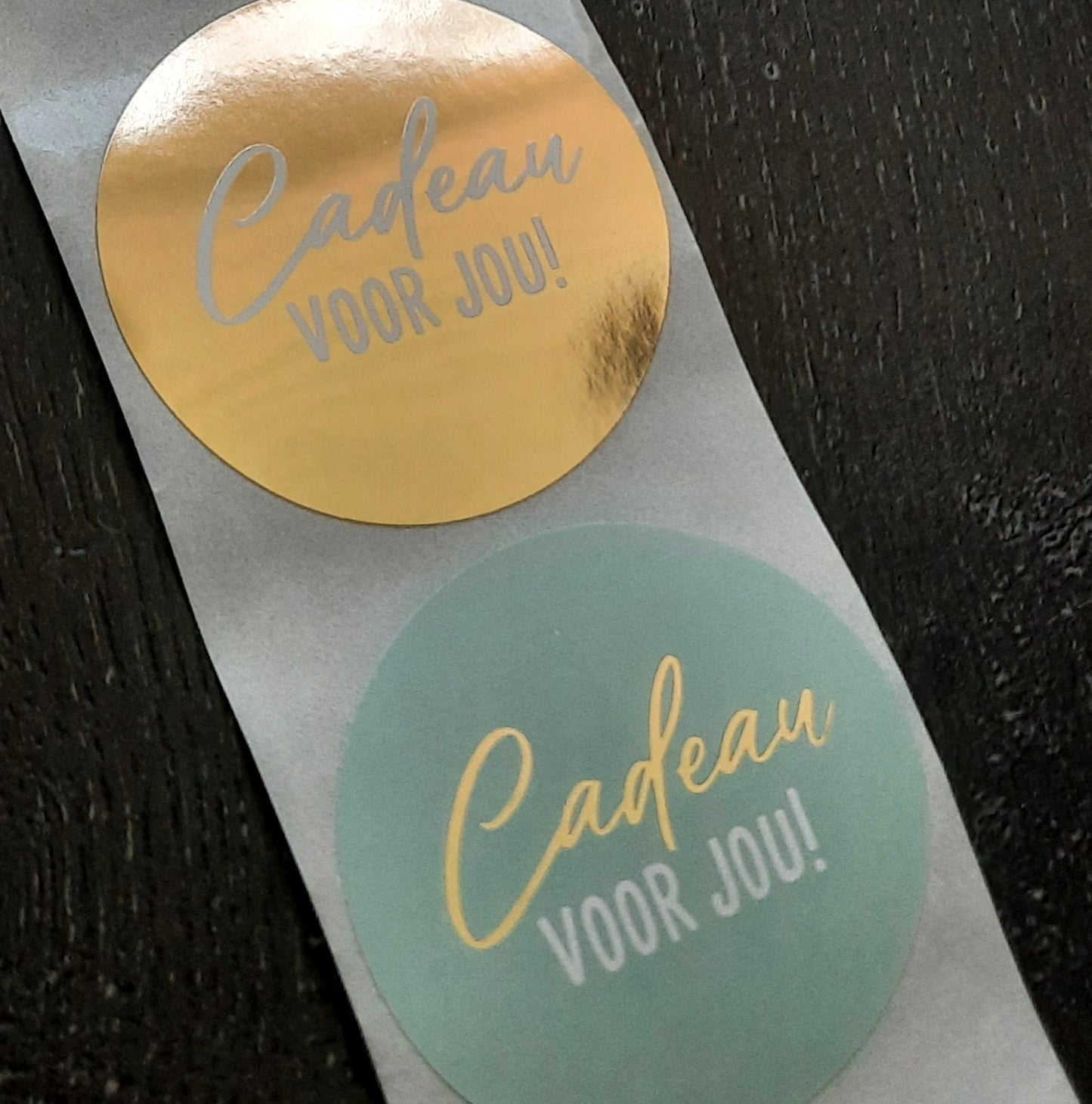 Sticker cadeau voor jou