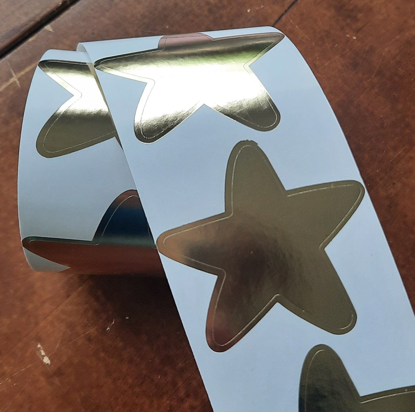 Sticker ster goud