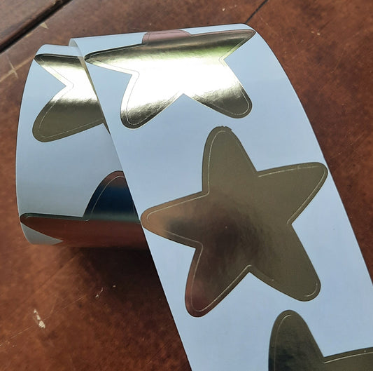 Sticker ster goud