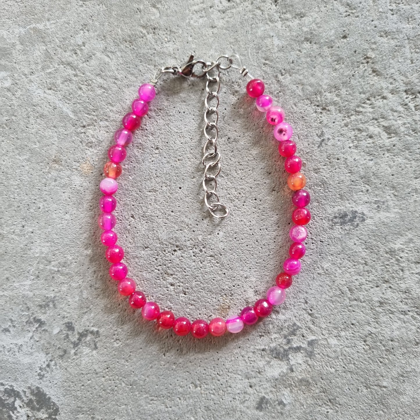 Armband glaskralen 3 mm