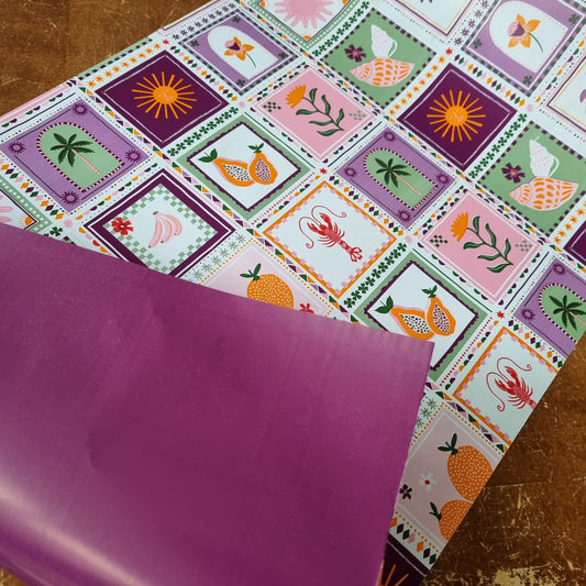 Cadeaupapier bohemian zomer