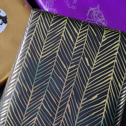 Cadeaupapier visgraat