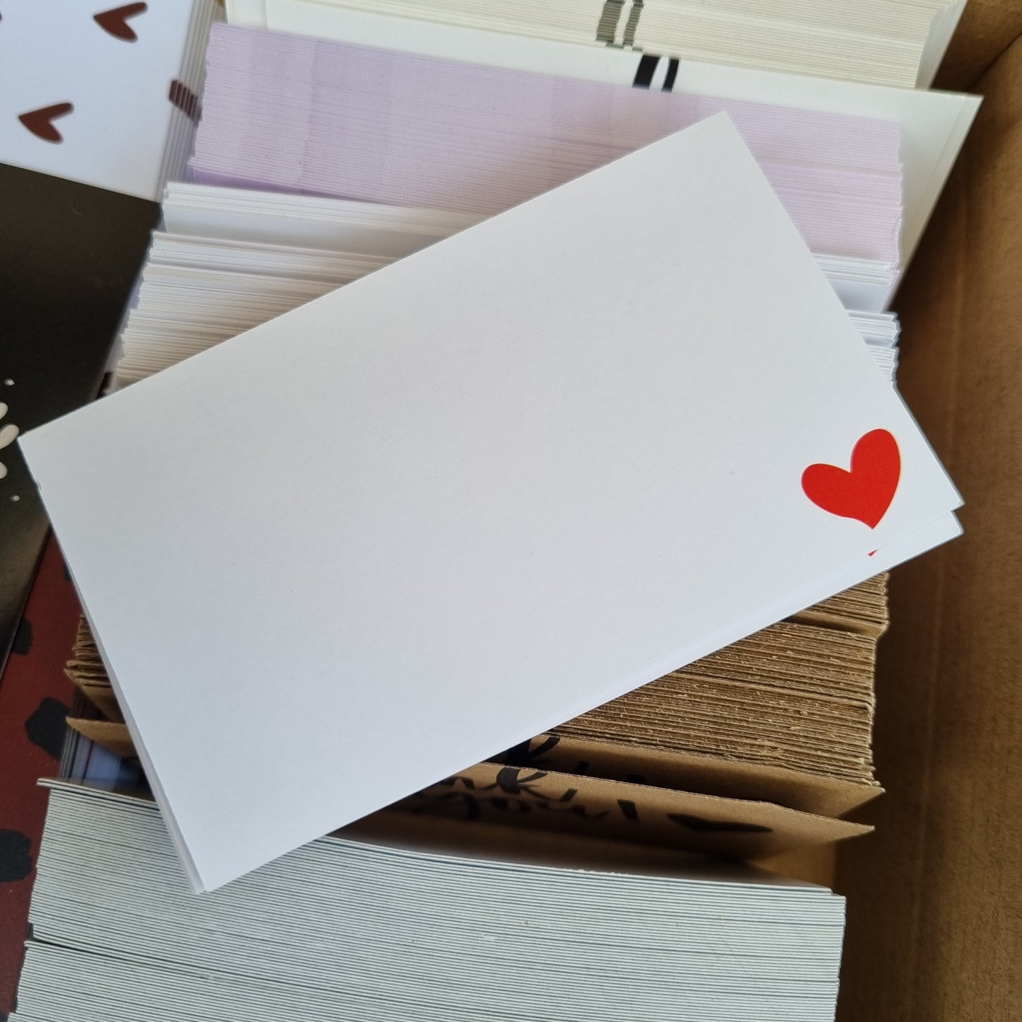 Thank you kaartje zwart dots