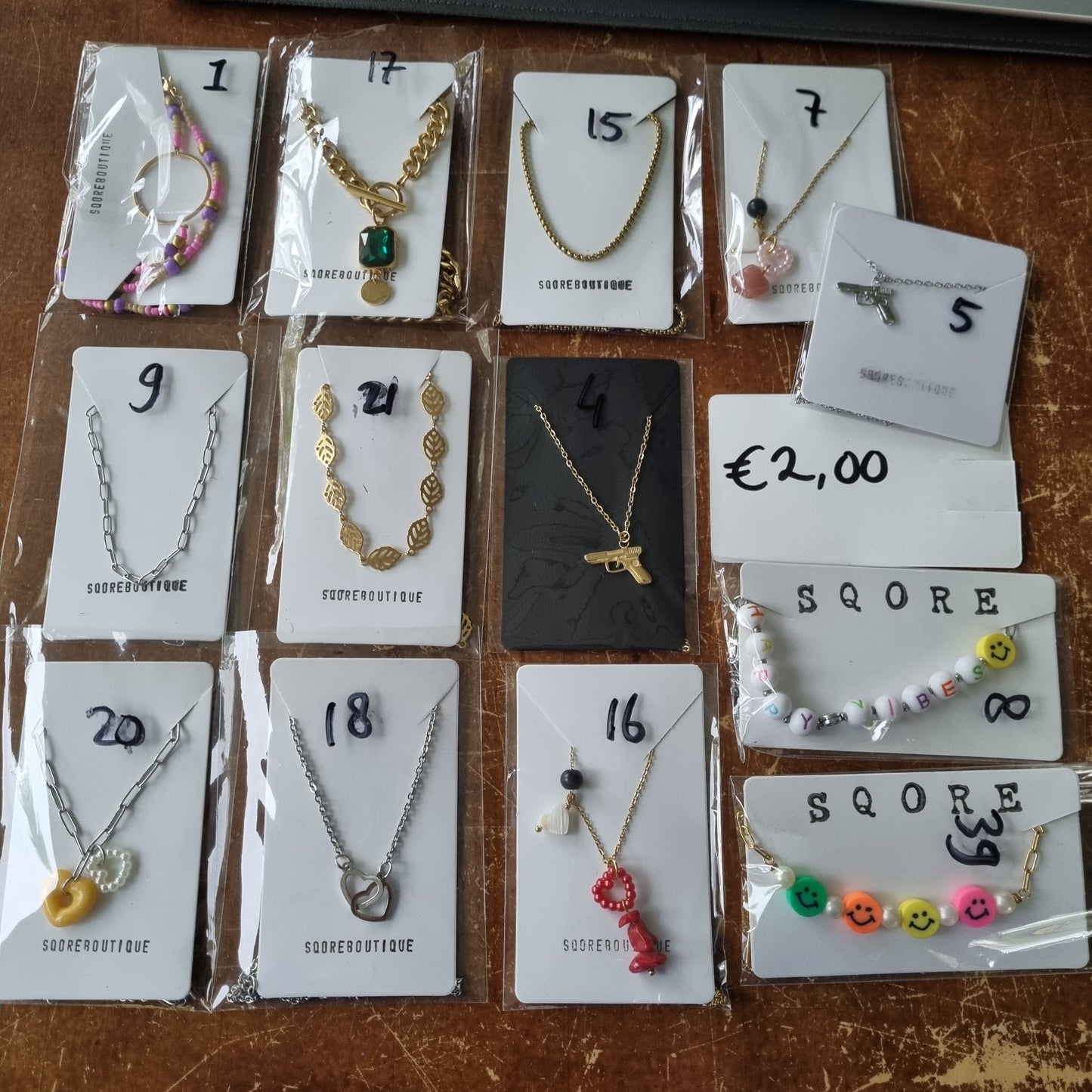 CLAIM ketting restant nummer 4
