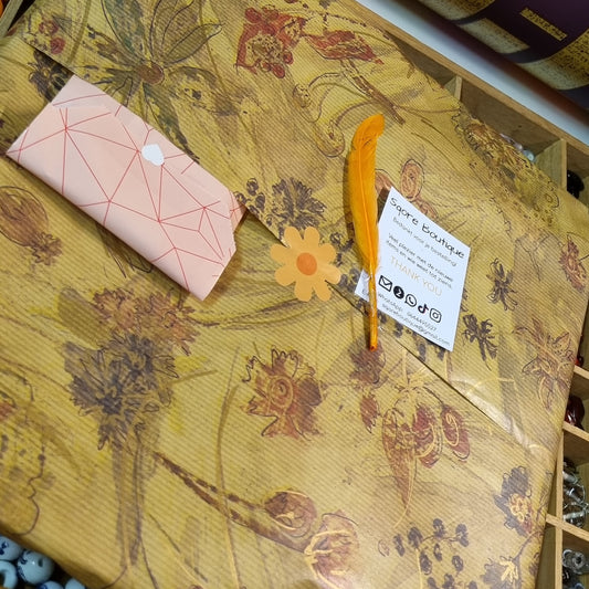 Cadeaupapier bloemen