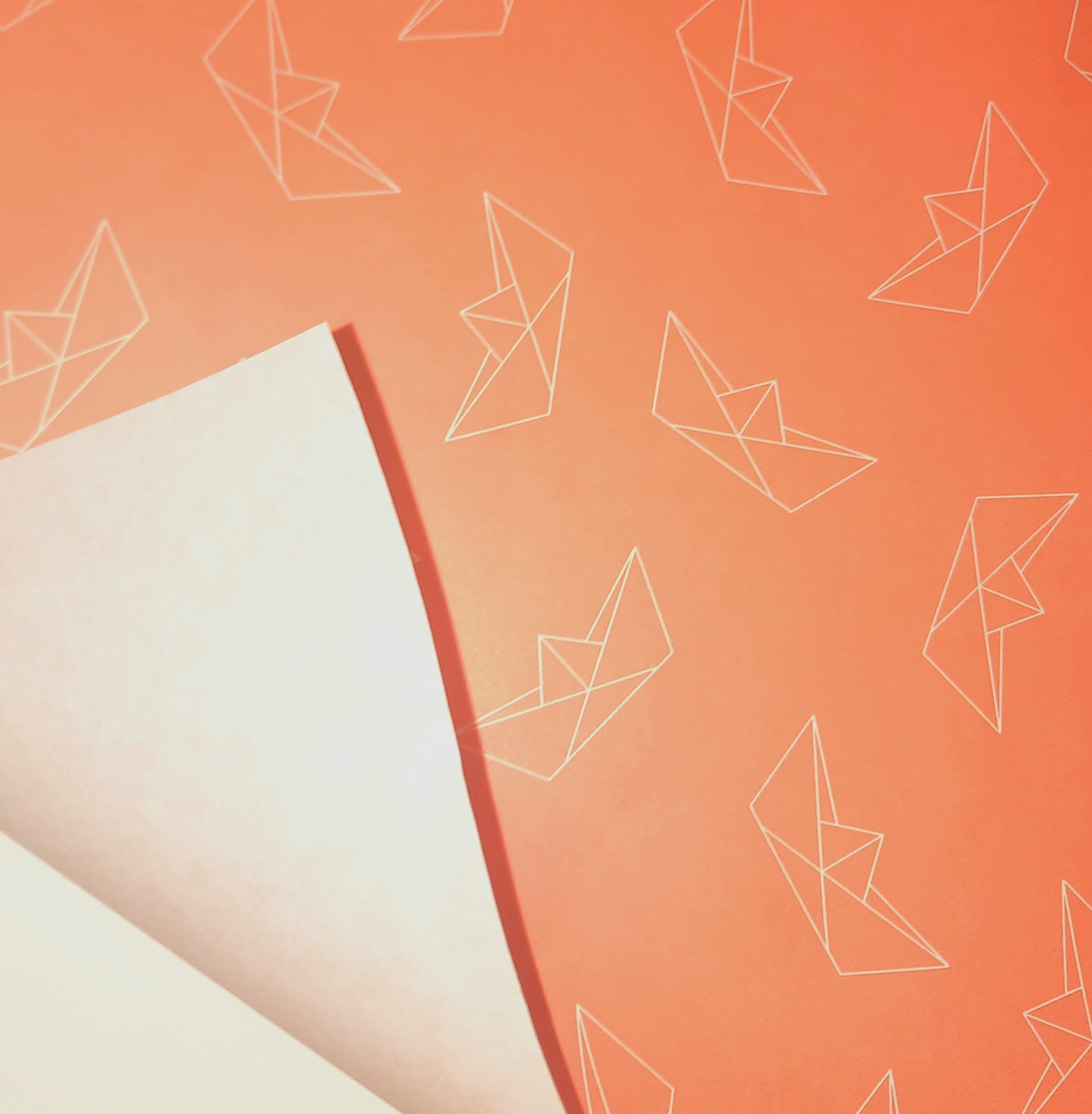 Cadeaupapier bootjes origami