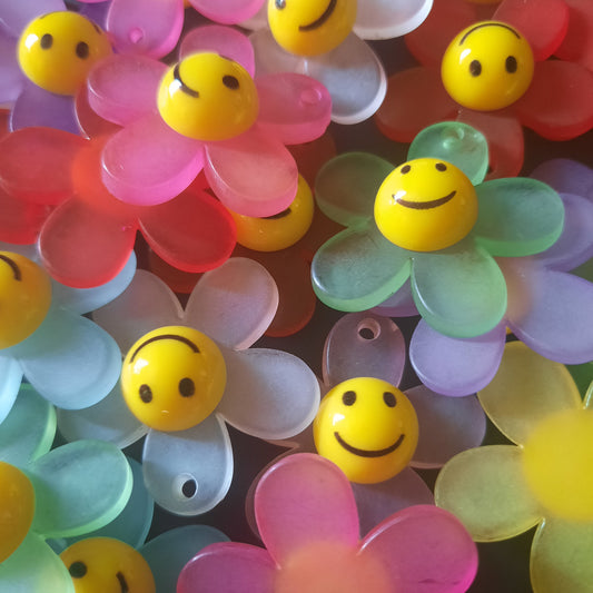 Bedel bloem smiley