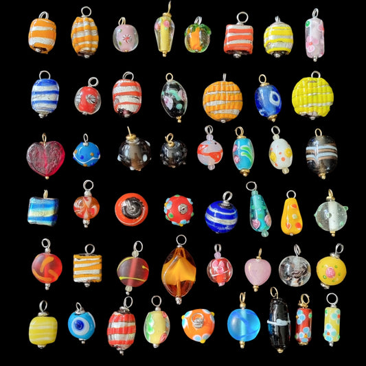 Bedels glas lampwork handgemaakt 1