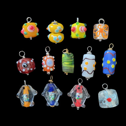 Bedels glas lampwork handgemaakt 4