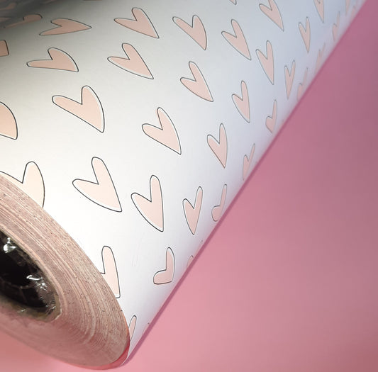 Cadeaupapier hartjes