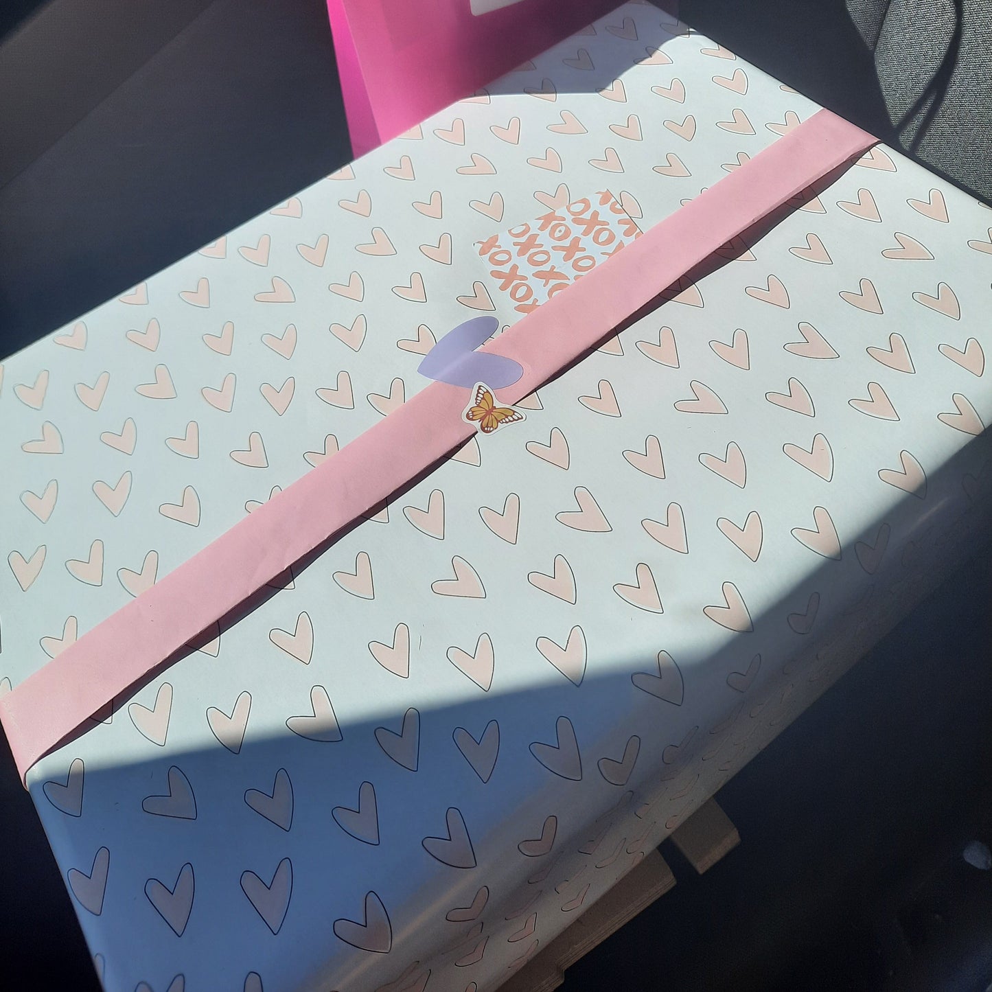 Cadeaupapier hartjes