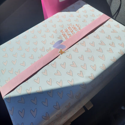 Cadeaupapier hartjes