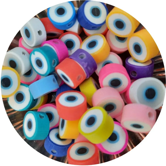 Polymeerkralen ogen evil eye