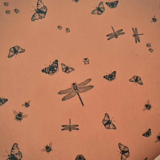 Cadeaupapier insecten