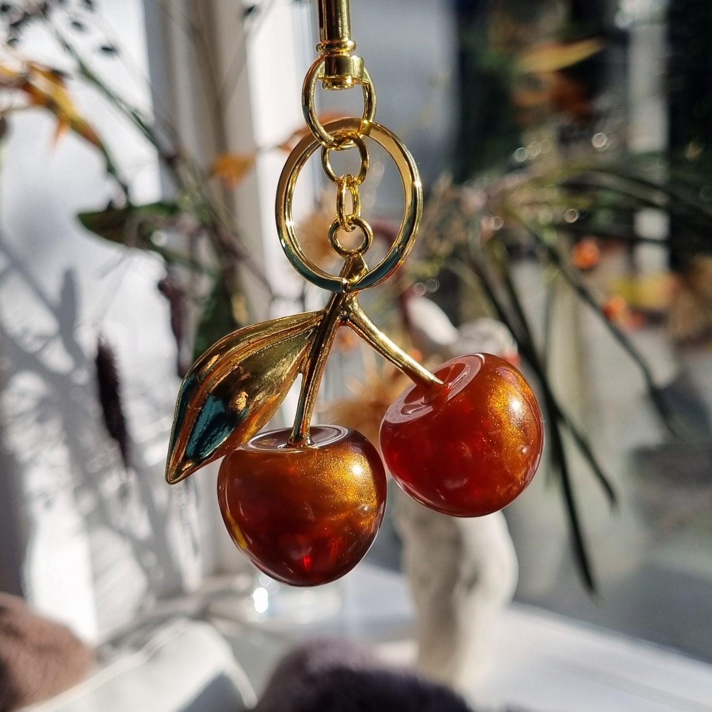 Kersen oranje, goud