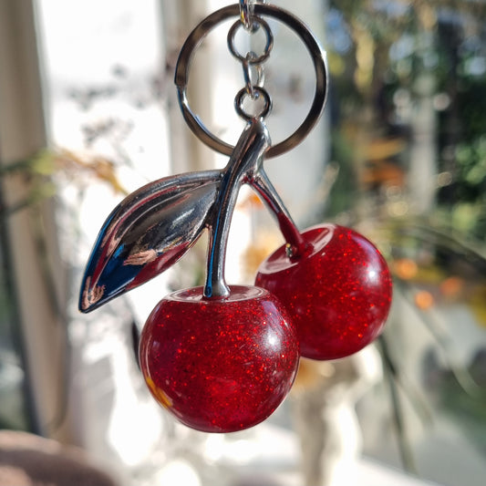 Kersen rood, zilver