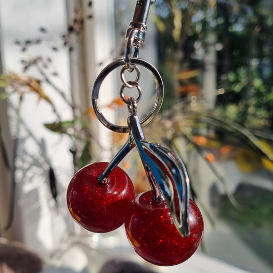Kersen rood, zilver