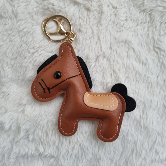 Tashanger paard bruin (bruin zadel)
