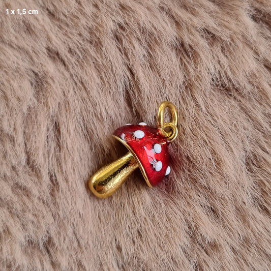 Bedel paddenstoel rood