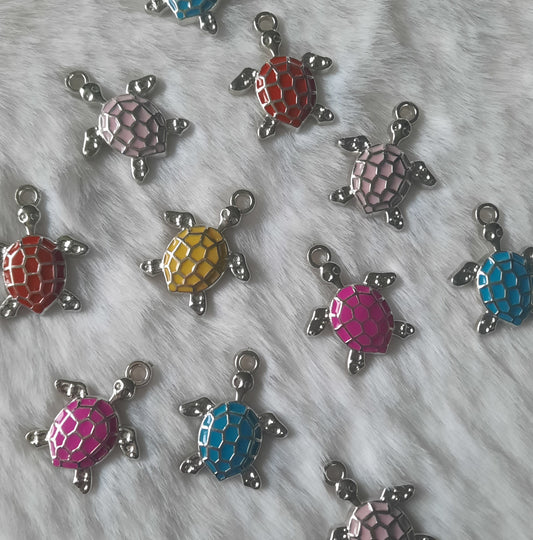 Bedel schildpad zilver