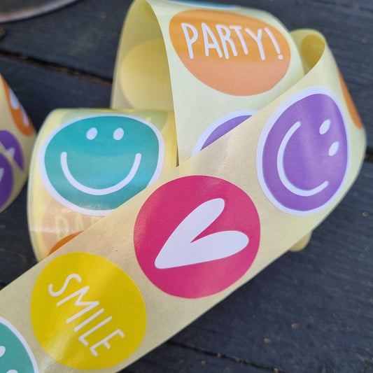 Sticker smile hart party