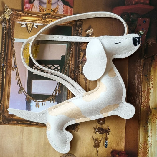 Tashanger teckel gevlekt beige