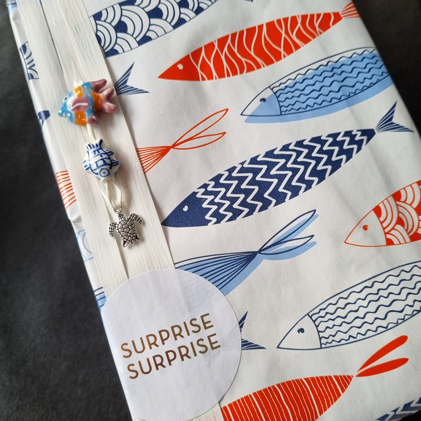 Cadeaupapier vissen