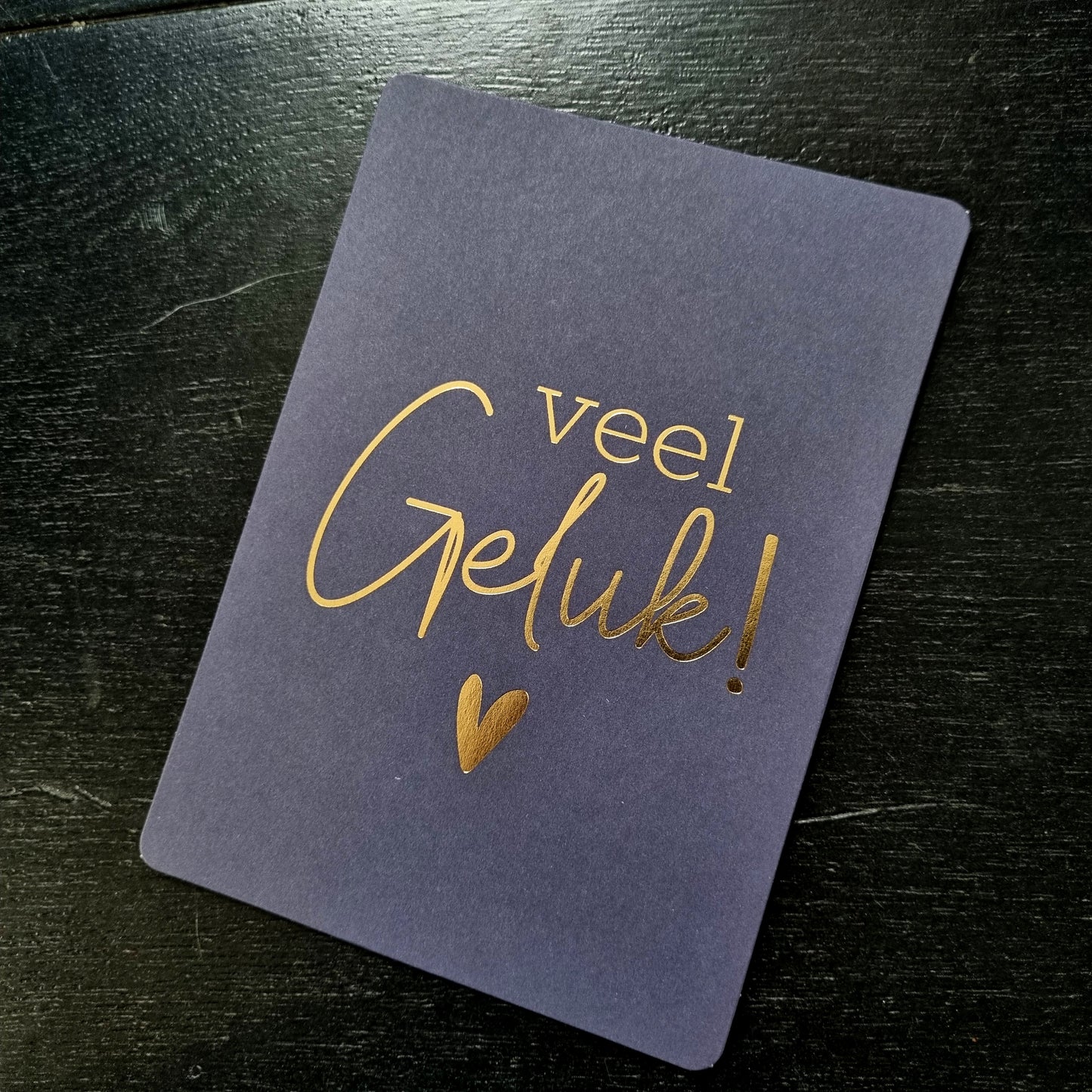 Kaart veel geluk