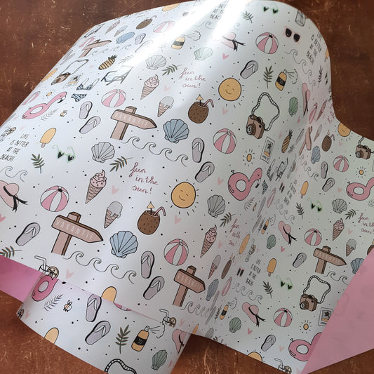 Cadeaupapier zomer