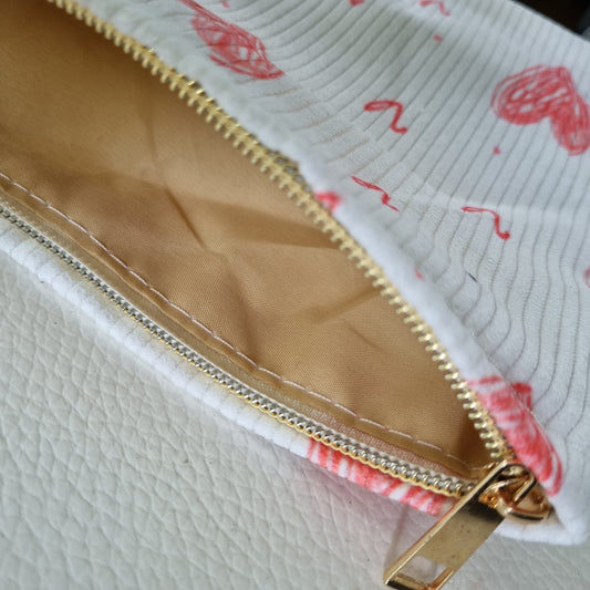 Etui toilettas organizer hartjes