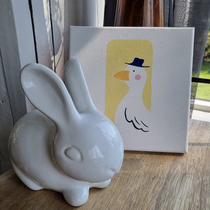 Schilderij Monsieur Canard