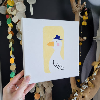 Schilderij Monsieur Canard